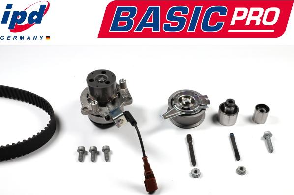 Hepu K62058 - Pompe à eau + kit de courroie de distribution droxauto.com