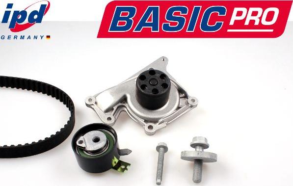 Hepu K62057 - Pompe à eau + kit de courroie de distribution droxauto.com