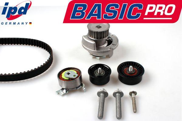 Hepu K62064 - Pompe à eau + kit de courroie de distribution droxauto.com