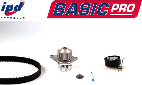 Hepu K62008 - Pompe à eau + kit de courroie de distribution droxauto.com