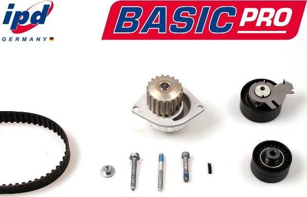 Hepu K62018 - Pompe à eau + kit de courroie de distribution droxauto.com