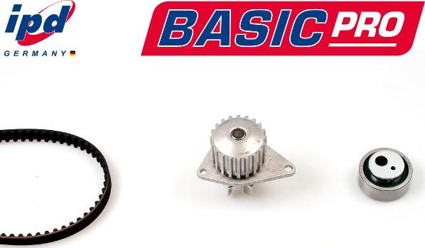 Hepu K62013 - Pompe à eau + kit de courroie de distribution droxauto.com