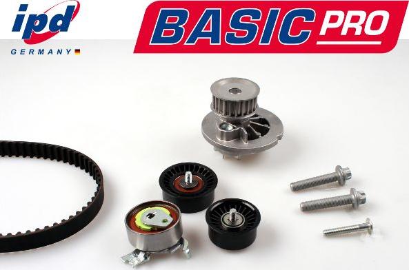 Hepu K62073 - Pompe à eau + kit de courroie de distribution droxauto.com