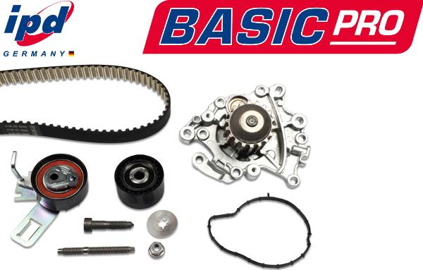 Hepu K62141 - Pompe à eau + kit de courroie de distribution droxauto.com