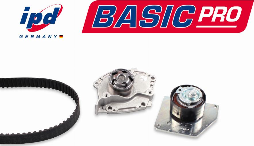 Hepu K62342 - Pompe à eau + kit de courroie de distribution droxauto.com