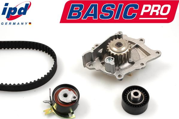 Hepu K62351 - Pompe à eau + kit de courroie de distribution droxauto.com