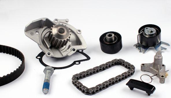 Hepu PK09020XT - Pompe à eau + kit de courroie de distribution droxauto.com