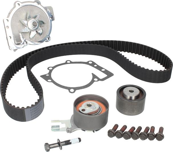 Hepu PK09800 - Pompe à eau + kit de courroie de distribution droxauto.com