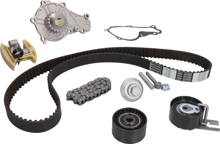 Hepu PK08030XT - Pompe à eau + kit de courroie de distribution droxauto.com