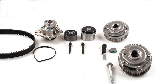 Hepu PK03632XT - Pompe à eau + kit de courroie de distribution droxauto.com