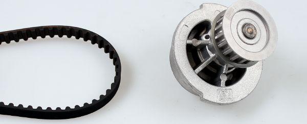 Hepu PK03120 - Pompe à eau + kit de courroie de distribution droxauto.com