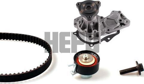 Hepu PK02690 - Pompe à eau + kit de courroie de distribution droxauto.com