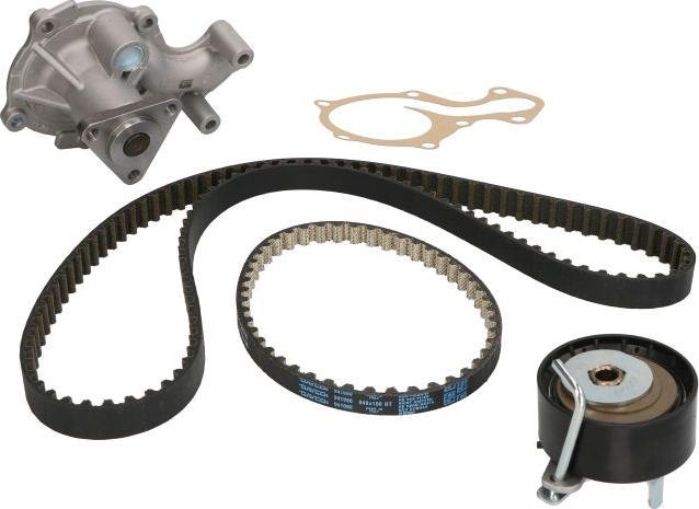 Hepu PK02611 - Pompe à eau + kit de courroie de distribution droxauto.com