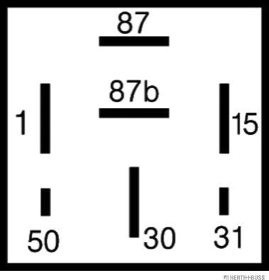Herth+Buss Elparts 75614042 - Relais, pompe à carburant droxauto.com