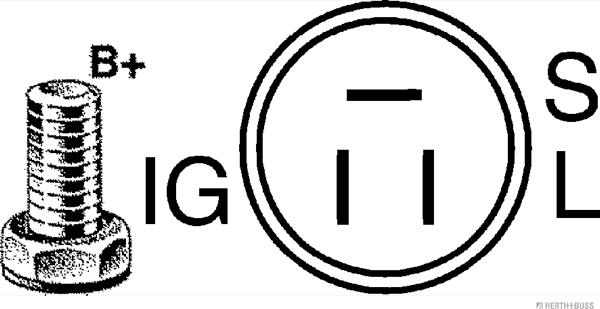 Herth+Buss Jakoparts J5112050 - Alternateur droxauto.com