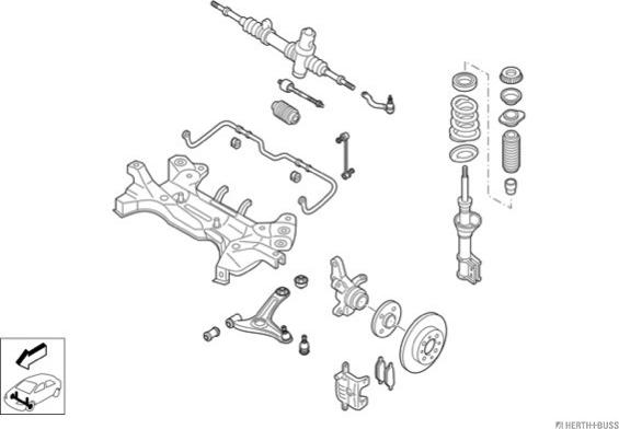 Herth+Buss Jakoparts N04506-VA - Direction droxauto.com