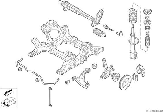 Herth+Buss Jakoparts N03111-VA - Direction droxauto.com