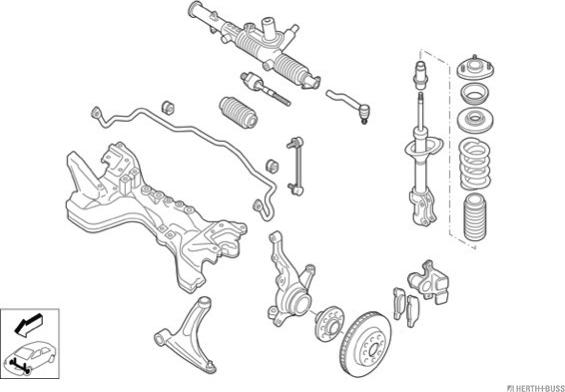 Herth+Buss Jakoparts N02586-VA - Direction droxauto.com