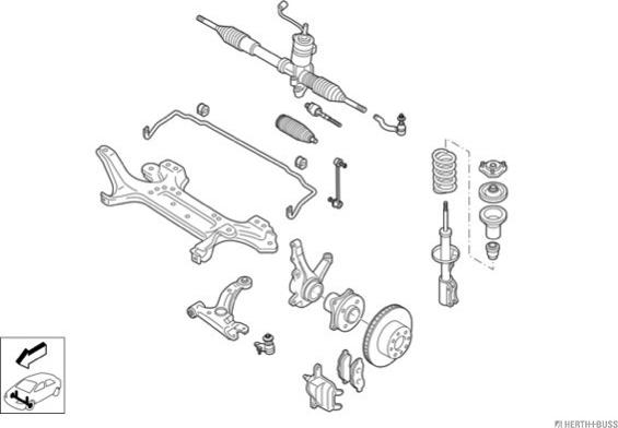 Herth+Buss Jakoparts N02818-VA - Direction droxauto.com