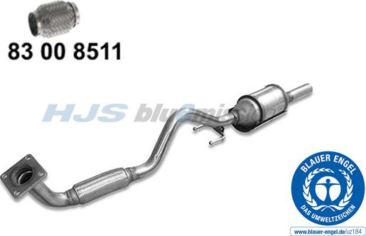 HJS 96 11 3014 - Catalyseur droxauto.com
