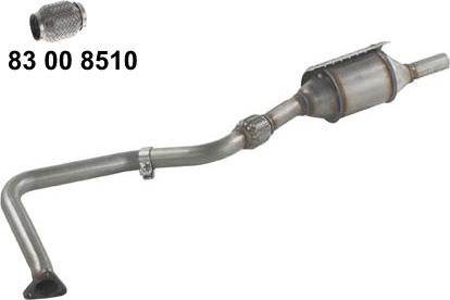 HJS 90 11 5654 - Catalyseur droxauto.com
