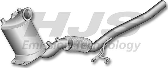 HJS 93 11 5013 - Filtre à particules / à suie, échappement droxauto.com
