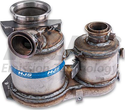 HJS 93 11 5253 - Filtre à particules / à suie, échappement droxauto.com