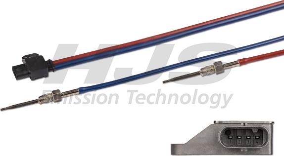 HJS 92 09 4297 - Capteur, température des gaz droxauto.com