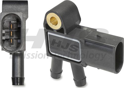 HJS 92 09 1043 - Capteur, pression des gaz échappement droxauto.com