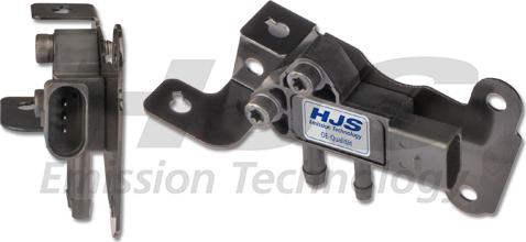 HJS 92 09 1061 - Capteur, pression des gaz échappement droxauto.com