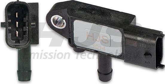 HJS 92 09 1014 - Capteur, pression des gaz échappement droxauto.com