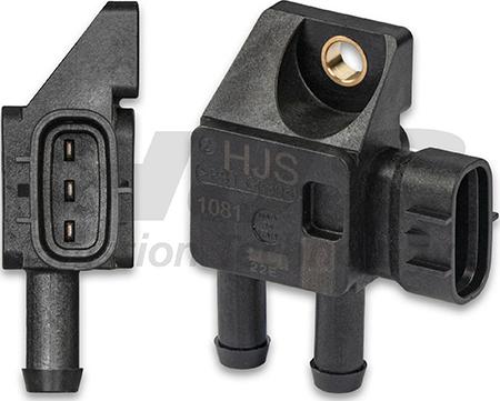 HJS 92 09 1081 - Capteur, pression des gaz échappement droxauto.com