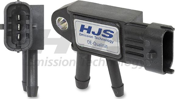 HJS 92 09 1027 - Capteur, pression des gaz échappement droxauto.com