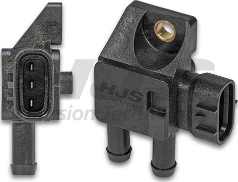 HJS 92 09 1070 - Capteur, pression des gaz échappement droxauto.com