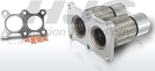 HJS 83 00 8300 - Tuyau flexible, échappement droxauto.com