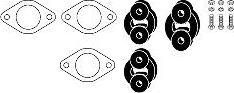 HJS 82 49 8362 - Kit d'assemblage, système d'échappement droxauto.com