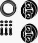 HJS 82 44 7637 - Kit d'assemblage, catalyseur droxauto.com