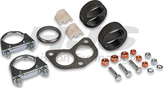 HJS 82 12 1801 - Kit d'assemblage, système d'échappement droxauto.com