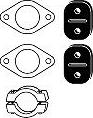 HJS 82 36 8240 - Kit d'assemblage, catalyseur droxauto.com