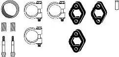 HJS 82 21 6769 - Kit d'assemblage, système d'échappement droxauto.com
