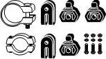 HJS 82 23 4179 - Kit d'assemblage, système d'échappement droxauto.com