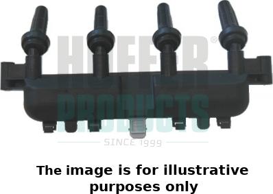 Hoffer 8010324E - Bobine d'allumage droxauto.com
