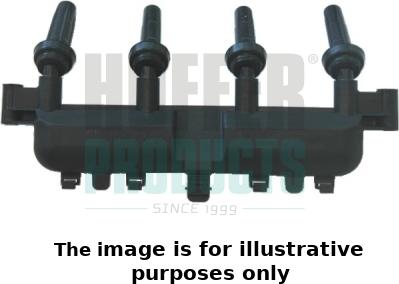 Hoffer 8010323E - Bobine d'allumage droxauto.com