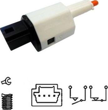 Hoffer 3500116 - Interrupteur des feux de freins droxauto.com