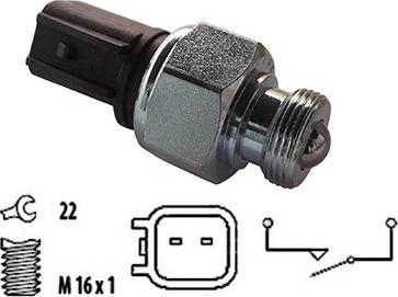 Hoffer 3600061 - Contacteur, feu de recul droxauto.com