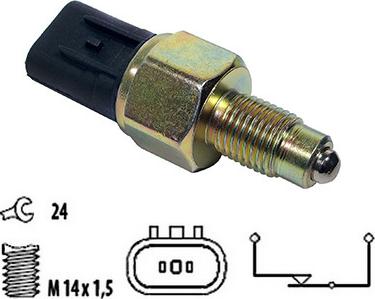 Hoffer 3600078 - Contacteur, feu de recul droxauto.com