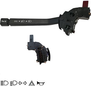 Hoffer 2103552 - Commutateur de colonne de direction droxauto.com