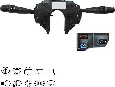 Hoffer 2103528 - Commutateur de colonne de direction droxauto.com