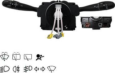 Hoffer 2103062 - Commutateur de colonne de direction droxauto.com