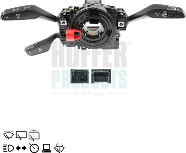 Hoffer 21031925 - Commutateur de colonne de direction droxauto.com